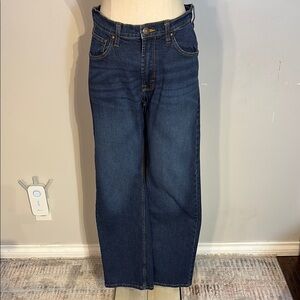 Wrangler Blue Relaxed Boot Cut Jeans Classic Style